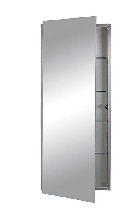 stainless steel medicine cabinets|recessed medicine cabinets at lowe's.